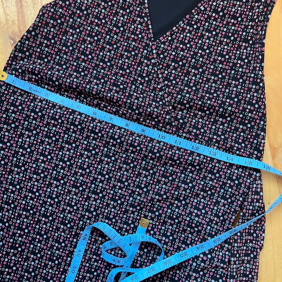 Mexx Vintage Maxi Tie Back Dress L - Picture 15 of 15